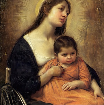Madonna and Child by Marc Bratcher